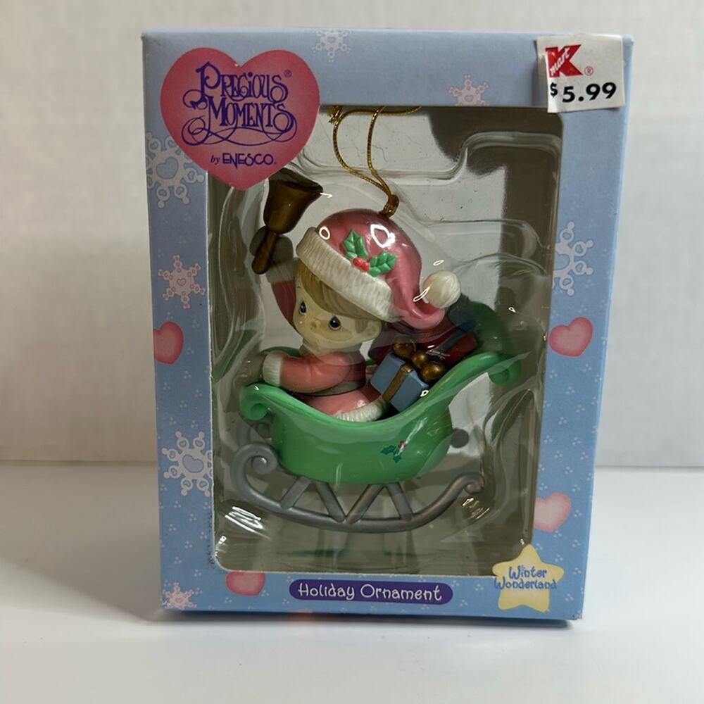 Vintage 1996 Precious Moments Holiday Ornament